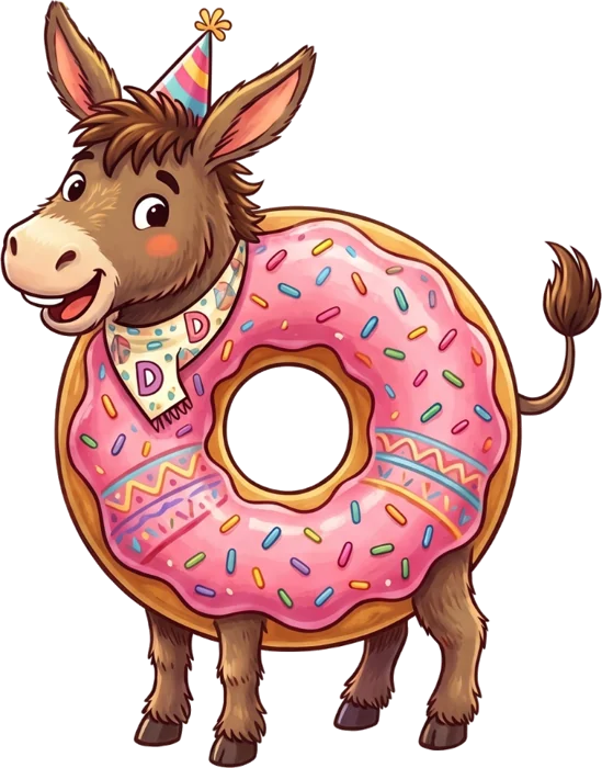 Donkey Donut today